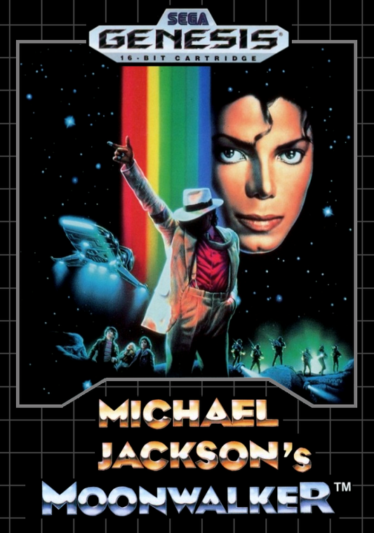 Michael Jackson S Moonwalker (Usa) Genesis Print Poster