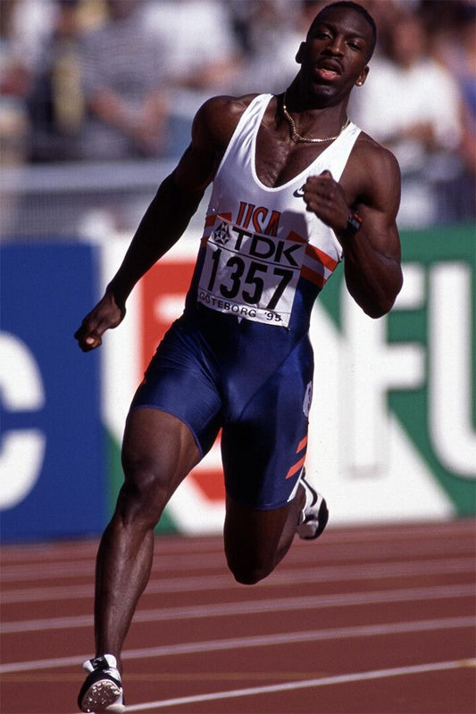 Michael Johnson Us Track And Field Jigsaw Puzzle