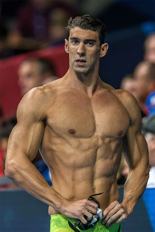 Michael Phelps Usa Swimming Gold Champion Jigsaw Puzzle