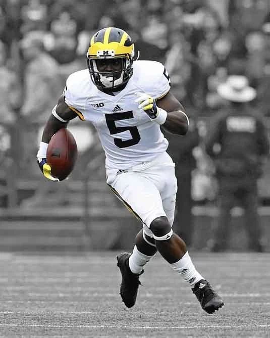 Michigan Wolverines Jabrill Peppers Glossy Magnet Spotlight Magnet