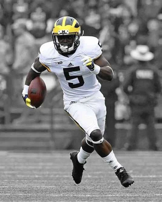 Michigan Wolverines Jabrill Peppers Glossy Keychain Spotlight Keychain