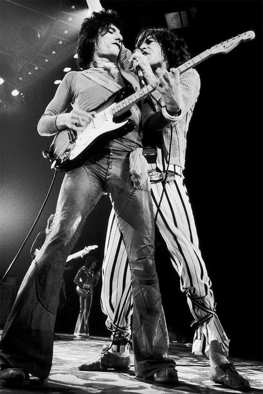 Mick Jagger And Keith Richards On Stage Jigsaw Puzzle