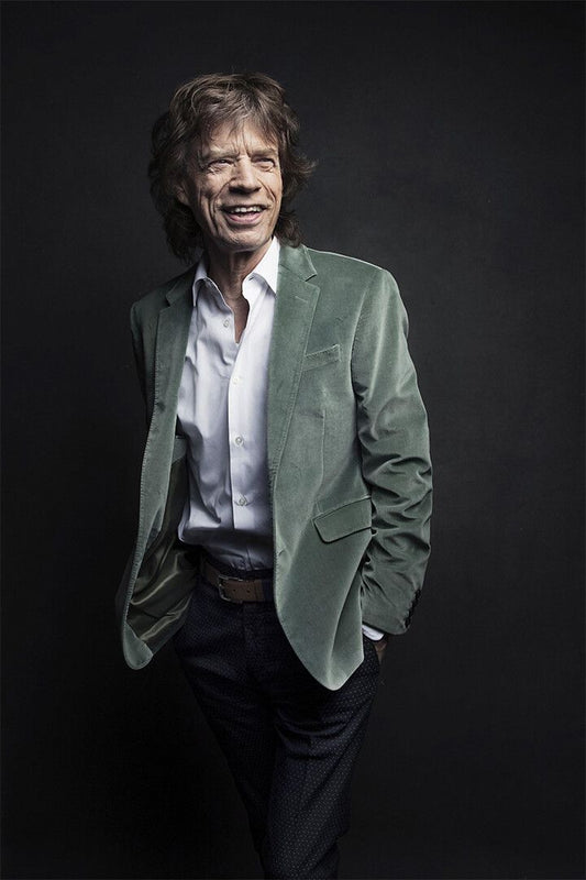 Mick Jagger Musician Creator Filmmaker Print Jigsaw Puzzle
