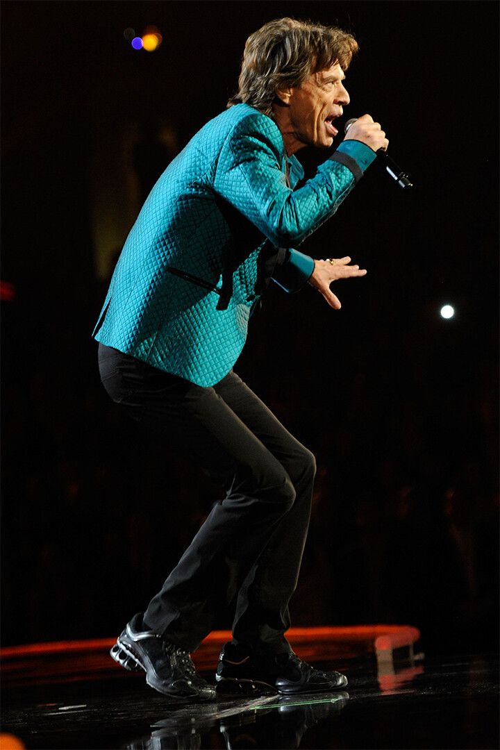 Mick Jagger On Stage Actor Musician Print Jigsaw Puzzle