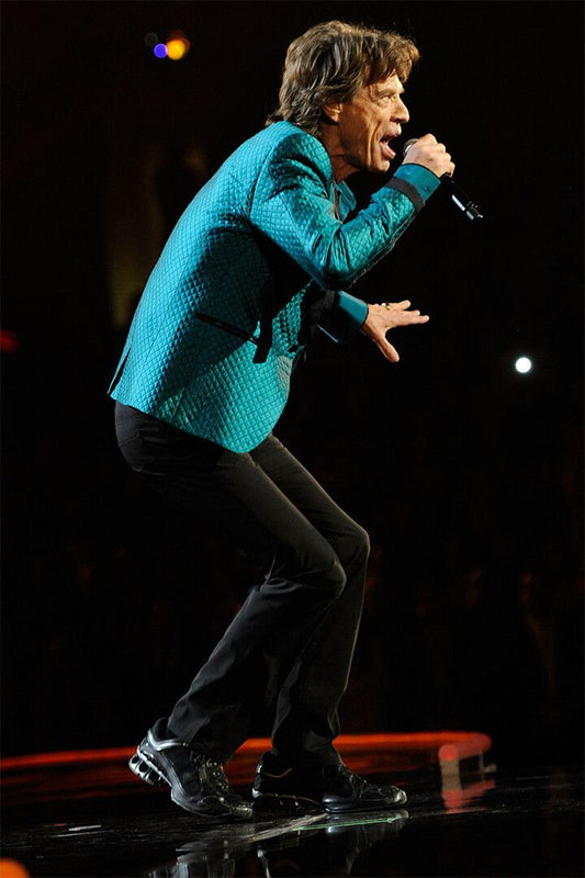 Mick Jagger On Stage Actor Musician Print Jigsaw Puzzle