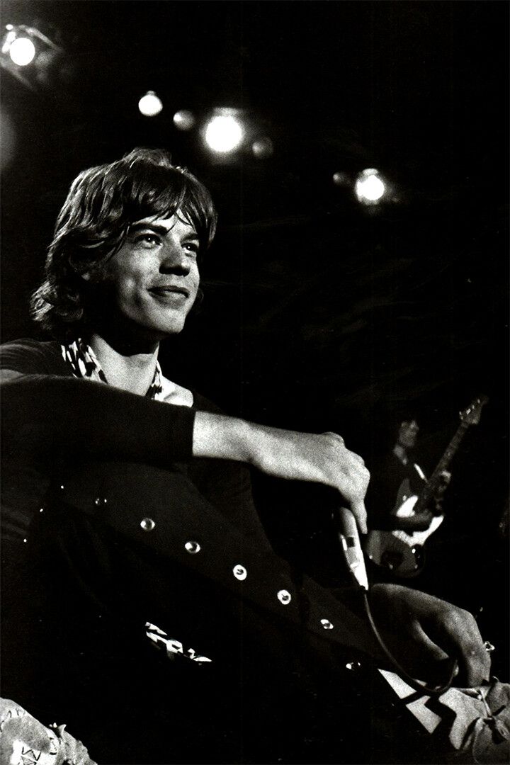Mick Jagger On Stage Musician Composer Print Jigsaw Puzzle
