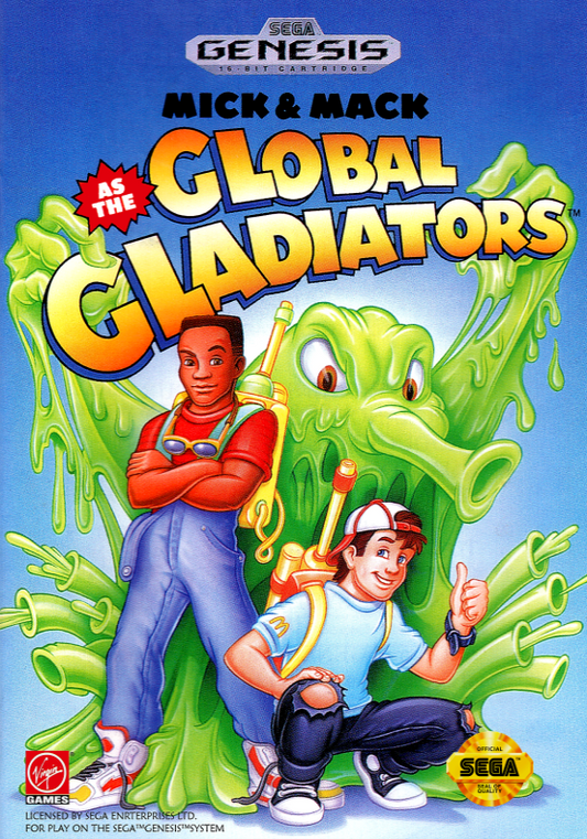 Mick & Mack As The Global Gladiators (Usa) Genesis Print Poster