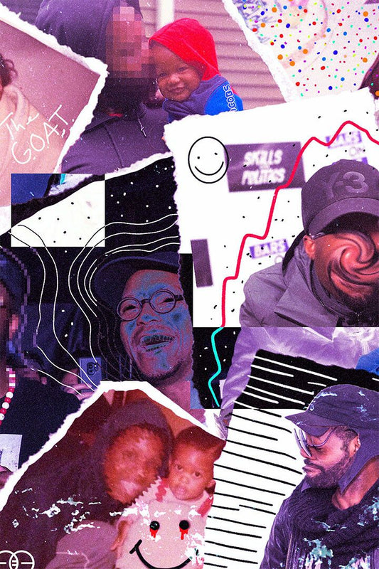 Mickey Factz Album Warped Collages Print Jigsaw Puzzle
