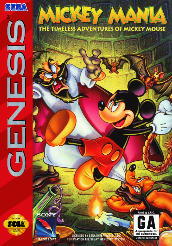 Mickey Mania (Usa) Genesis Print Poster