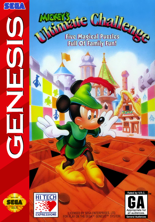 Mickey S Ultimate Challenge (Usa) Genesis Jigsaw Puzzle