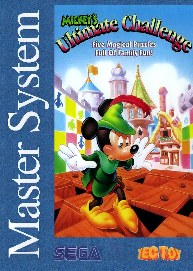 Mickey'S Ultimate Challenge (Alt) Sega Master System Print Poster
