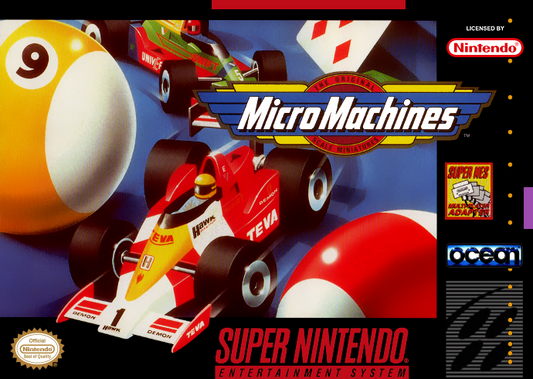 Micro Machines (Usa) Snes Print Poster