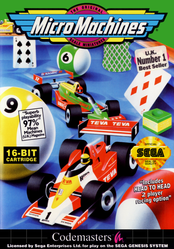 Micro Machines (Usa) Genesis Keychain