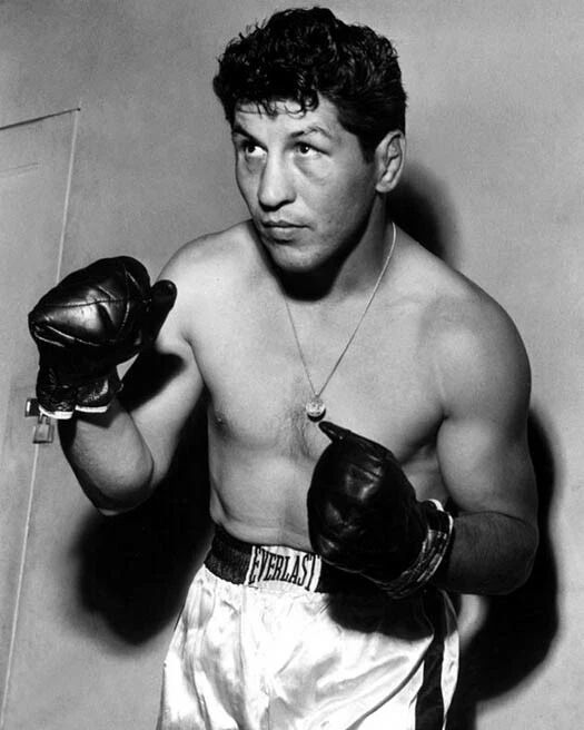 Middleweight Boxer Joey Giardello Glossy Magnet Glossy Boxing Magnet