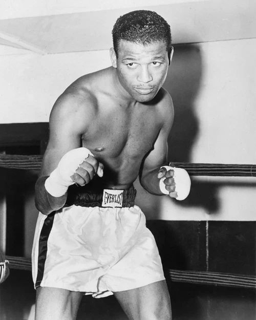 Middleweight Champ Sugar Ray Robinson Glossy Boxing Magnet Pose Magnet