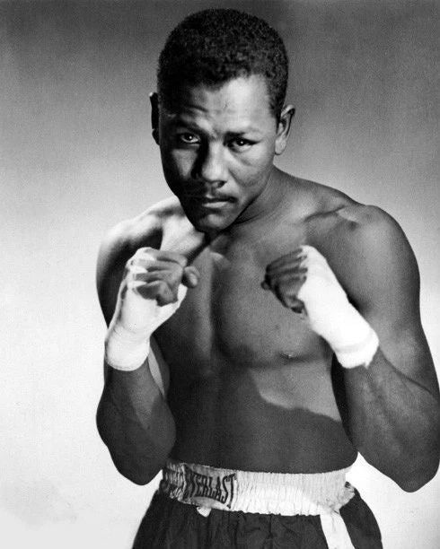 Middleweight Champion Jose Torres Glossy Keychain Pose Print Boxer Keychain