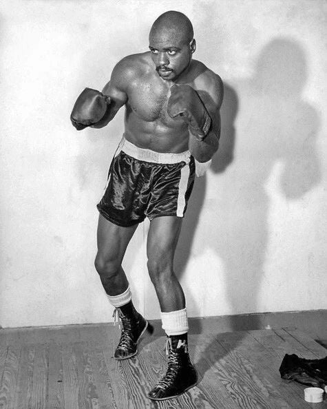 Middleweight Boxer Rubin Hurricane Carter Keychain Boxing Print Glossy Keychain 2