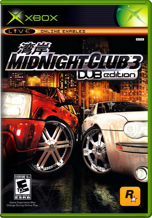 Midnight Club 3 Dub Edition Xbox Print Poster
