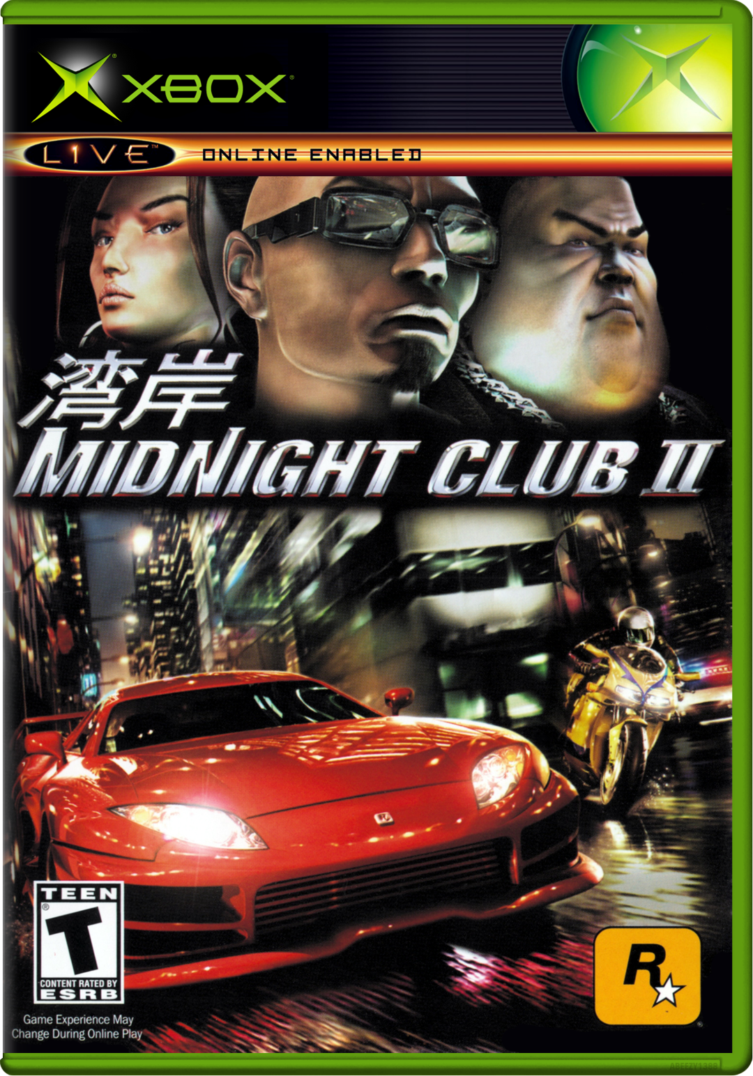 Midnight Club Ii Xbox Print Poster