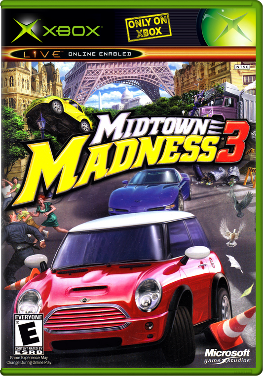 Midtown Madness 3 Xbox Print Poster