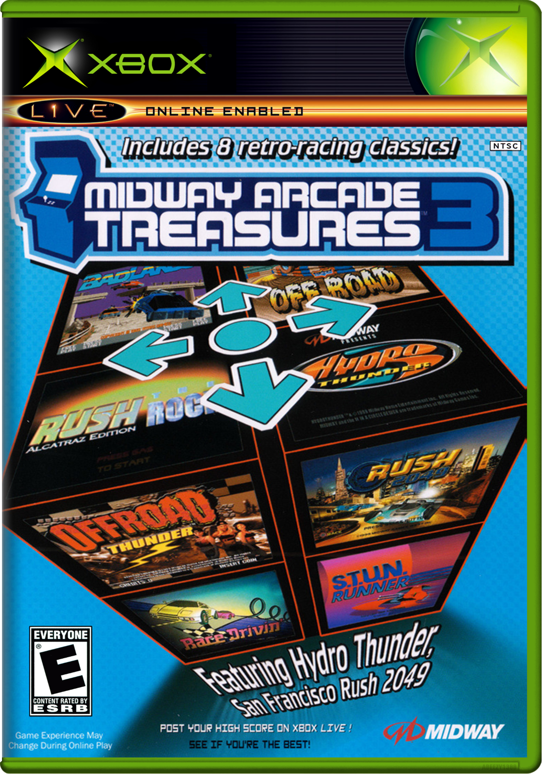 Midway Arcade Treasures 3 (Usa, Europe) Xbox Print Poster