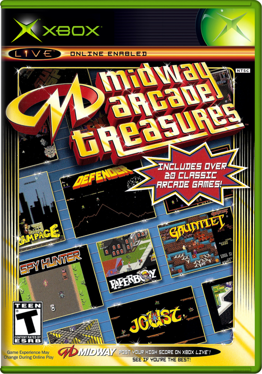 Midway Arcade Treasures (Usa, Europe) Xbox Print Poster