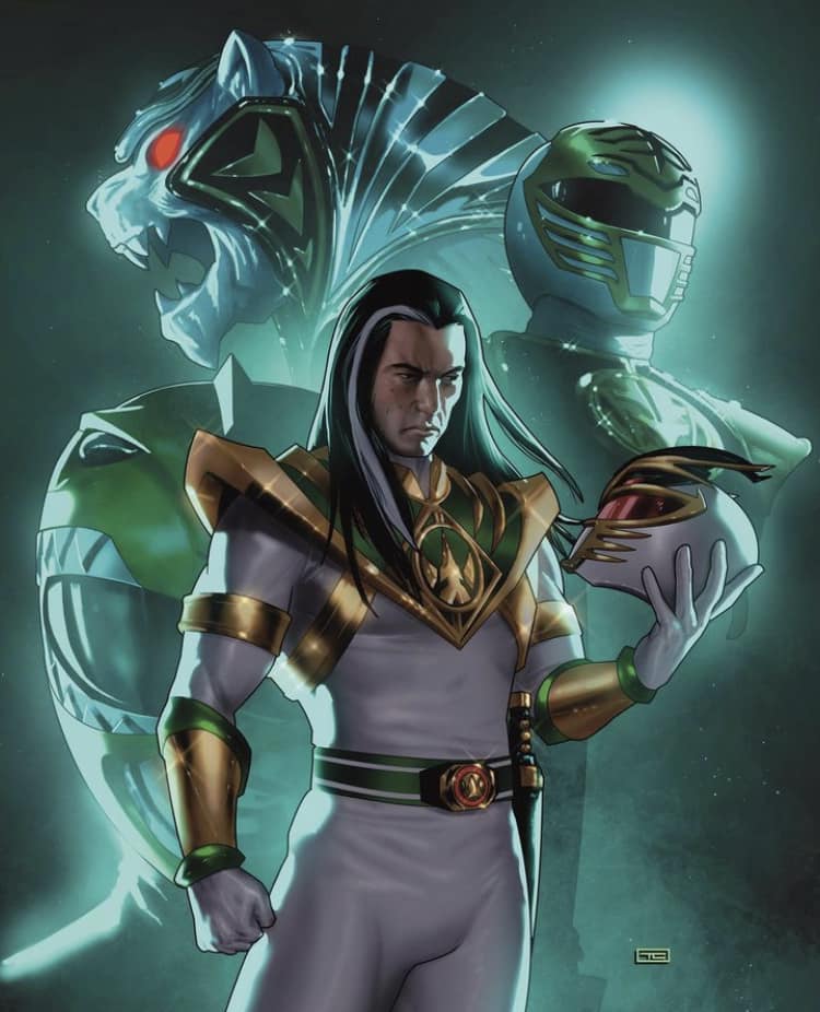 Mighty Morphin Power Ranger Illustration Print Poster