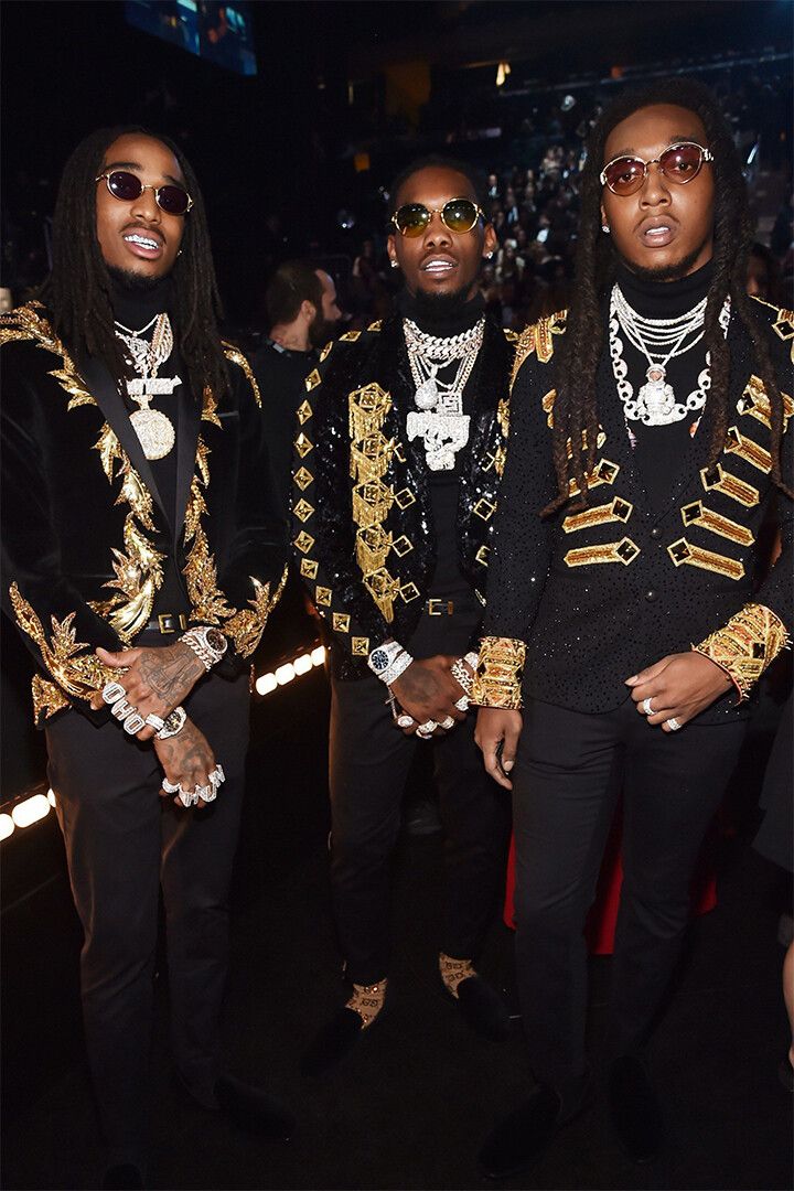 Migos Celebrity American Music Band Musicians Keychain