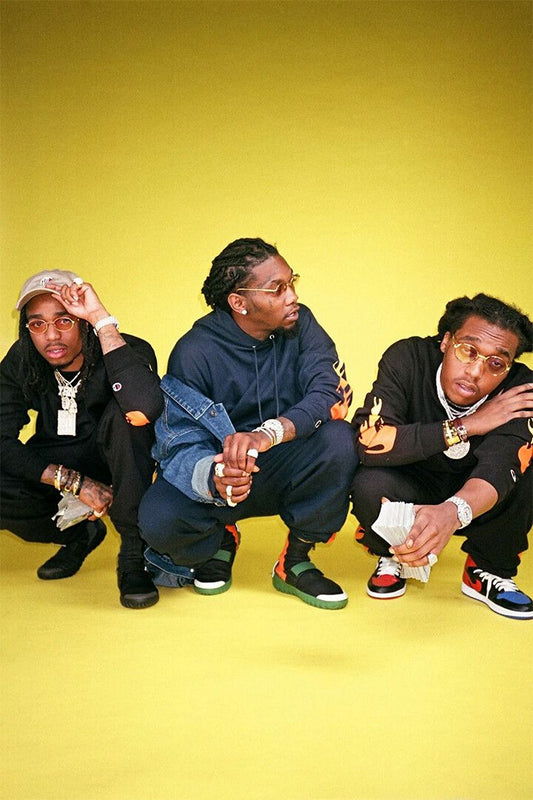 Migos Celebrity American Music Band Pop Music Jigsaw Puzzle