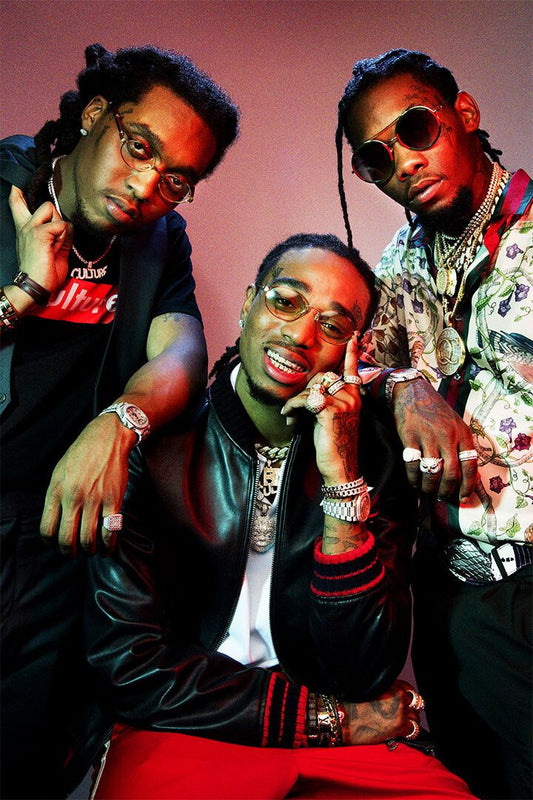 Migos Culture Rap Singer Hip Hop Musicains Jigsaw Puzzle