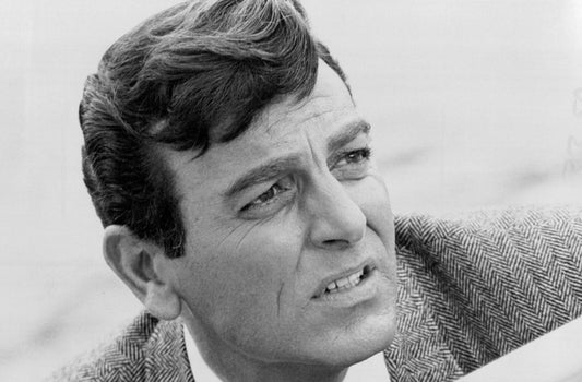 Mike Conners As Private Detective Joe Mannix Tv Show Vintage Photo