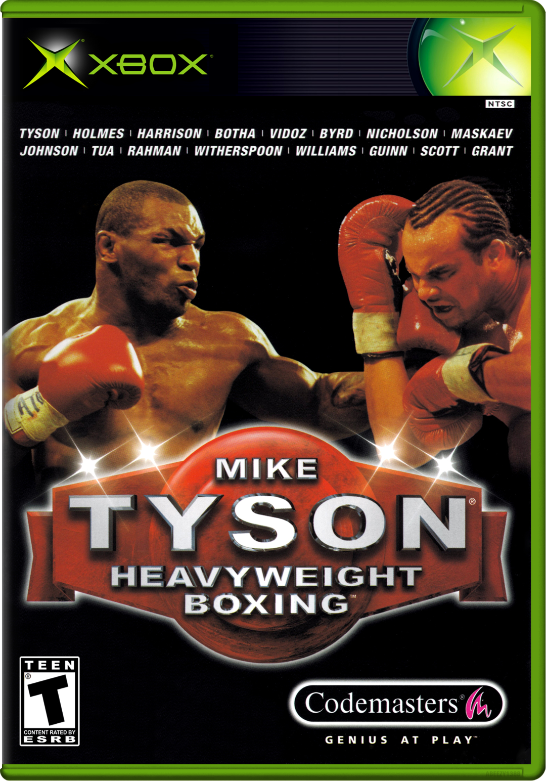 Mike Tyson Heavyweight Boxing Xbox Print Poster