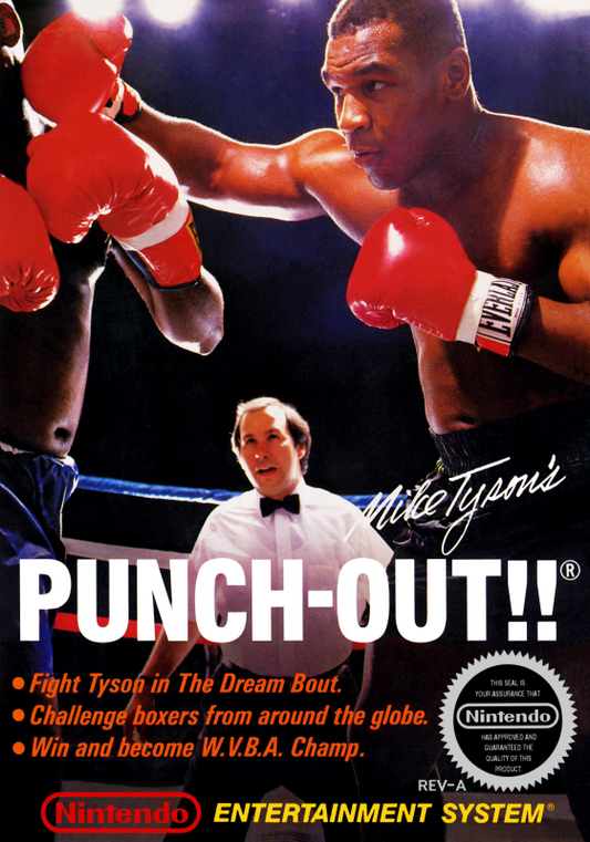 Mike Tyson S Punch Out!! (Usa) Nes Print Poster