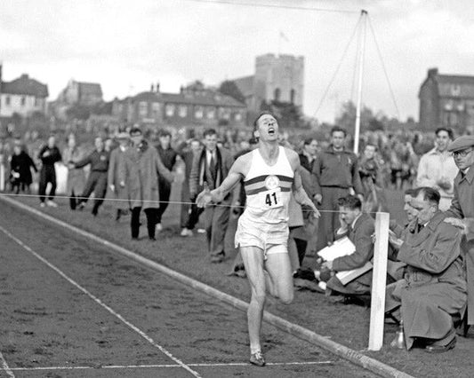 Mile Runner Roger Bannister Glossy Magnet Magnet Track And Field