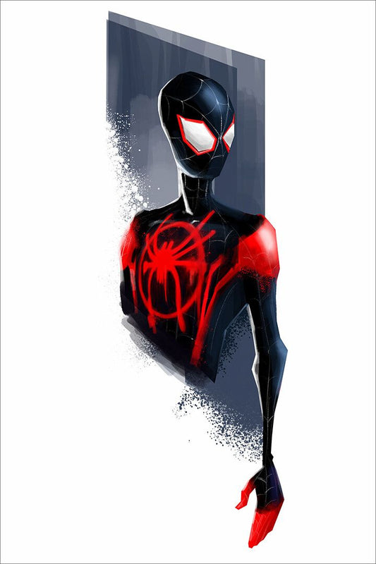 Miles Morales Spiderman Character Costume Art Print Decor Jigsaw Puzzle