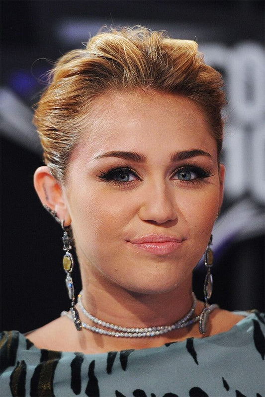 Miley Cyrus Celebrity Singer Actress Star Jigsaw Puzzle
