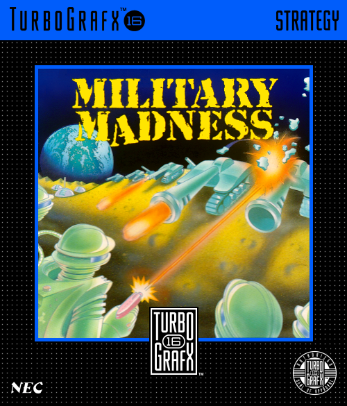 Military Madness Turbografx 16 Print Poster