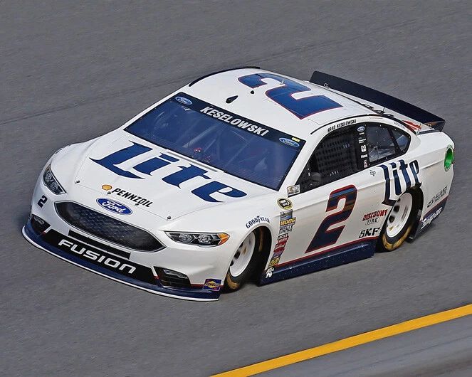 Miller Lite Ford Brad Keselowski Glossy Magnet Penske Racing Magnet