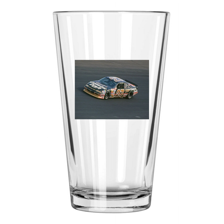 Miller Pontiac Rusty Wallace Winston Cup Talladega Pint Beer Drinking Glass