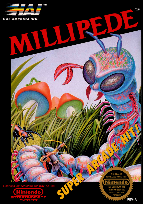 Millipede (Usa) Nes Print Poster