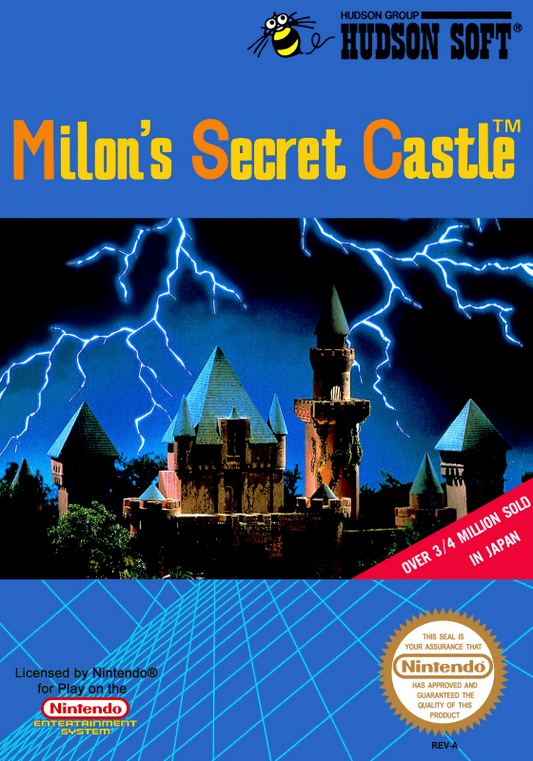 Milon S Secret Castle (Usa) Nes Print Poster