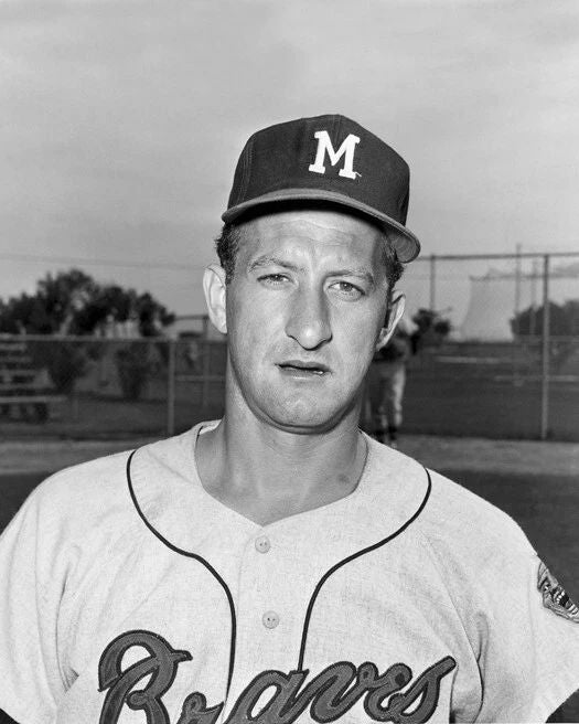 Milwaukee Braves Bob Uecker Glossy Keychain Keychain Hof 2003 1