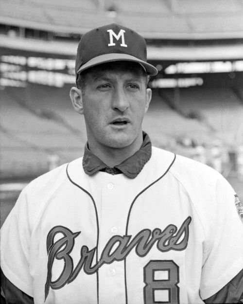 Milwaukee Braves Bob Uecker Glossy Keychain Keychain Hof 2003 2
