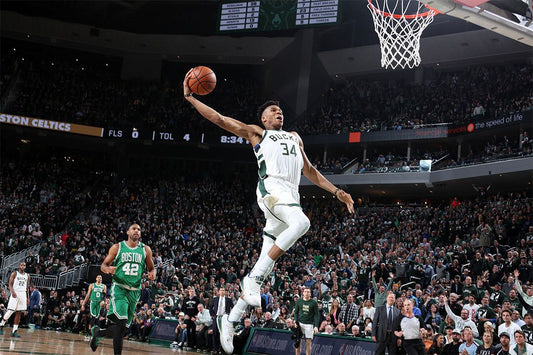 Milwaukee Bucks Basketball Team Giannis Antetokounmpo Wall Home Jigsaw Puzzle