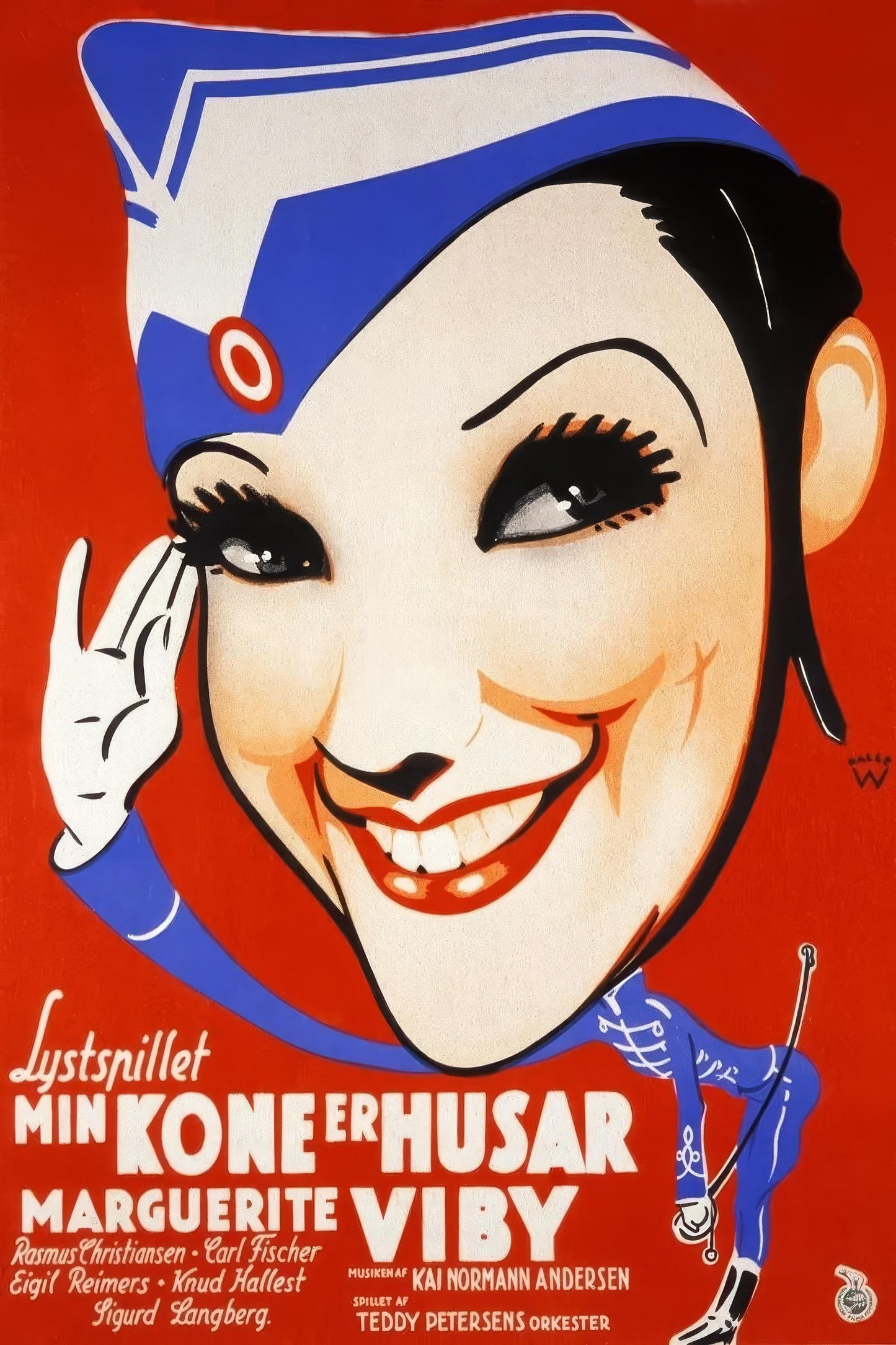 Min Kone Er Husar (1935) Movie Magnet