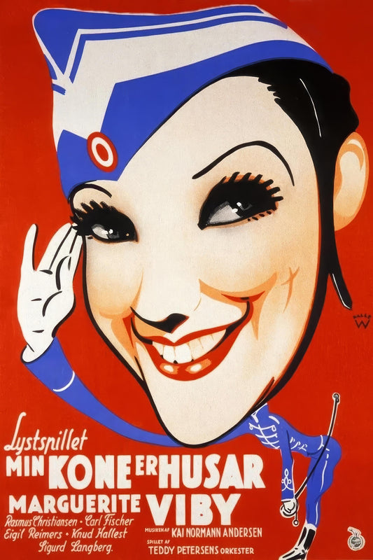 Min Kone Er Husar (1935) Movie Magnet
