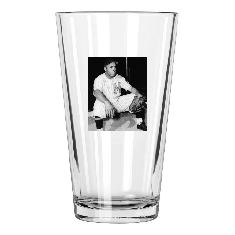 Minneapolis Millers Ray Dandridge Negro League Player Pint Beer Drinking Glass
