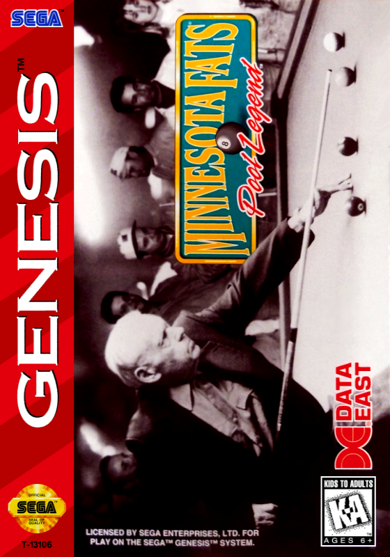 Minnesota Fats Pool Legend (Usa) Genesis Print Poster