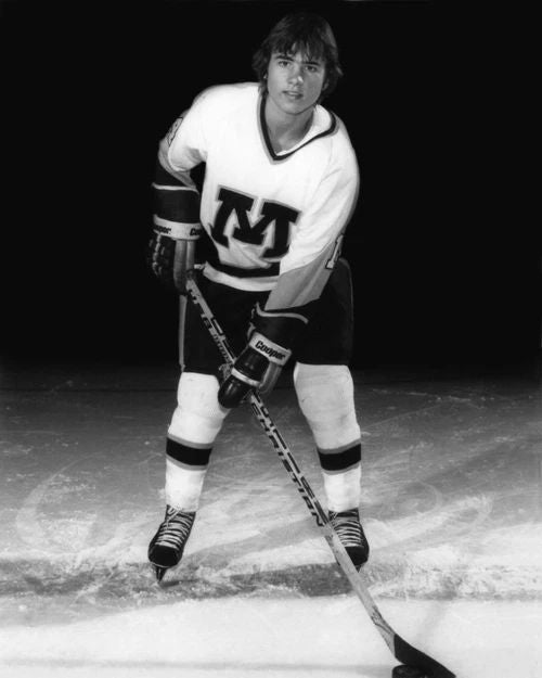 Minnesota Gophers Neal Broten Glossy Photo College Hockey Print Poster