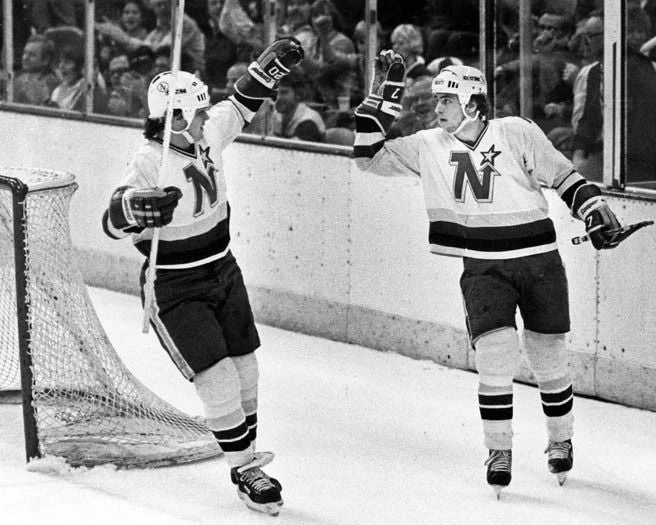 Minnesota North Stars Neal Broten And Dino Ciccarelli Photo Print Poster